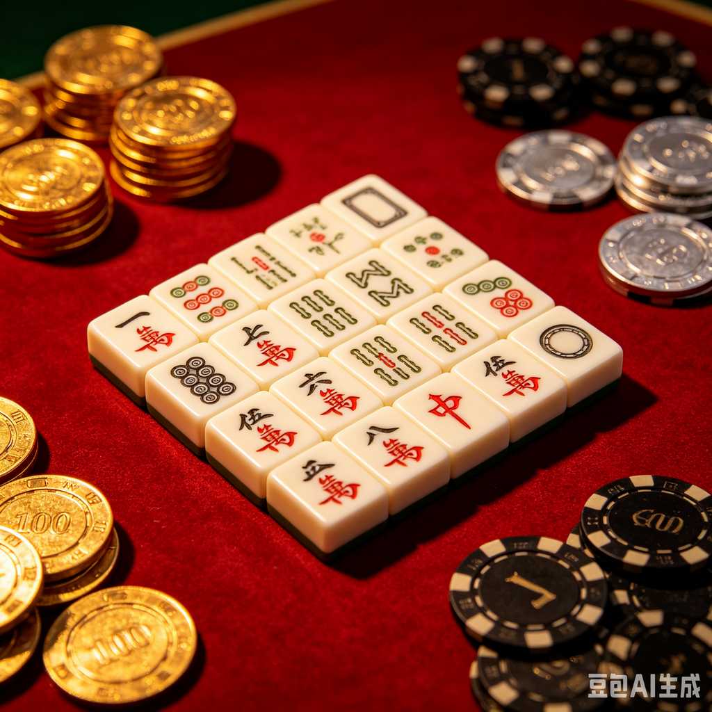 fine polished mahjong set